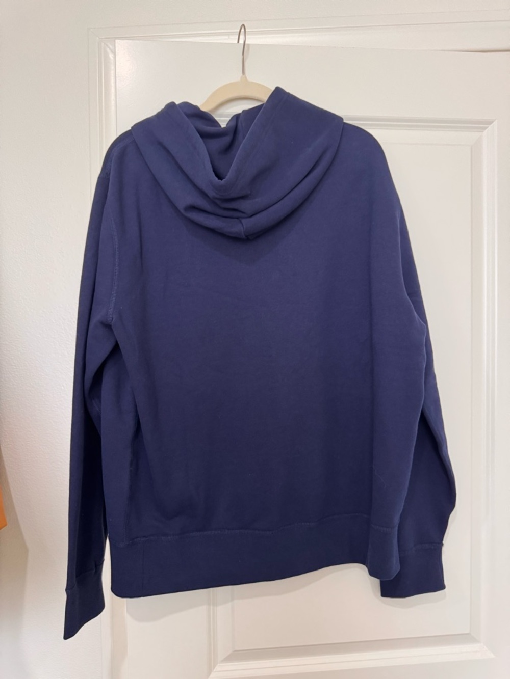 Polo by Ralph Lauren Navy Hoodie with Red Pony Size L - Picture 3 of 3